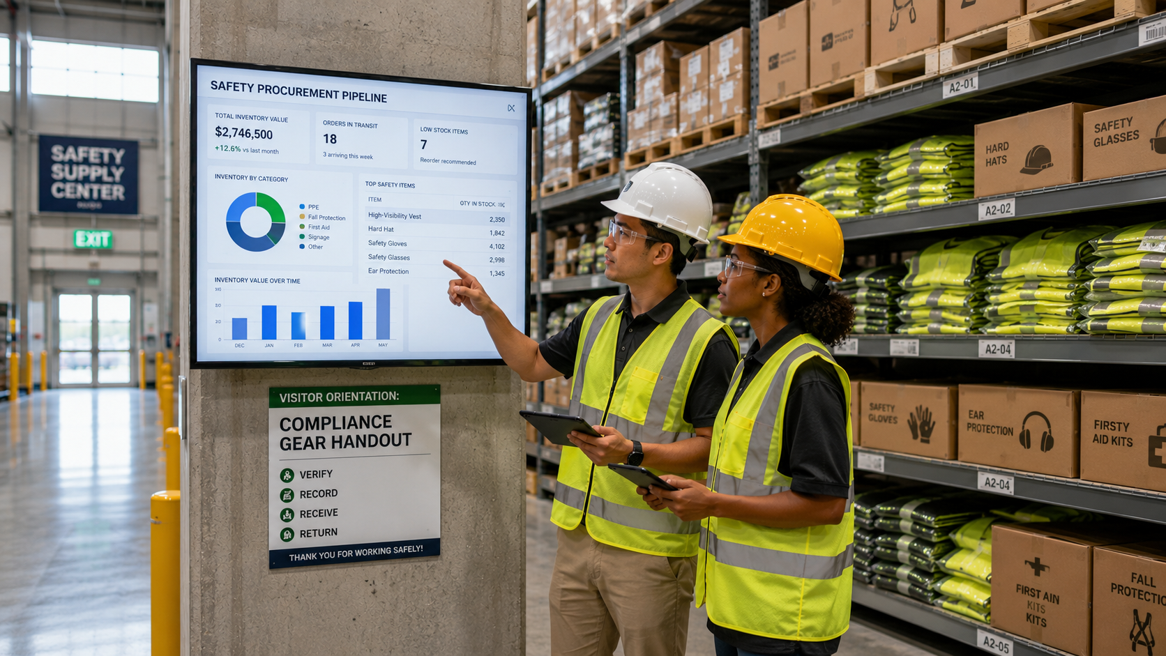 Predictive Procurement: Scaling High-Visibility Inventories for Peak Logistics Cycles