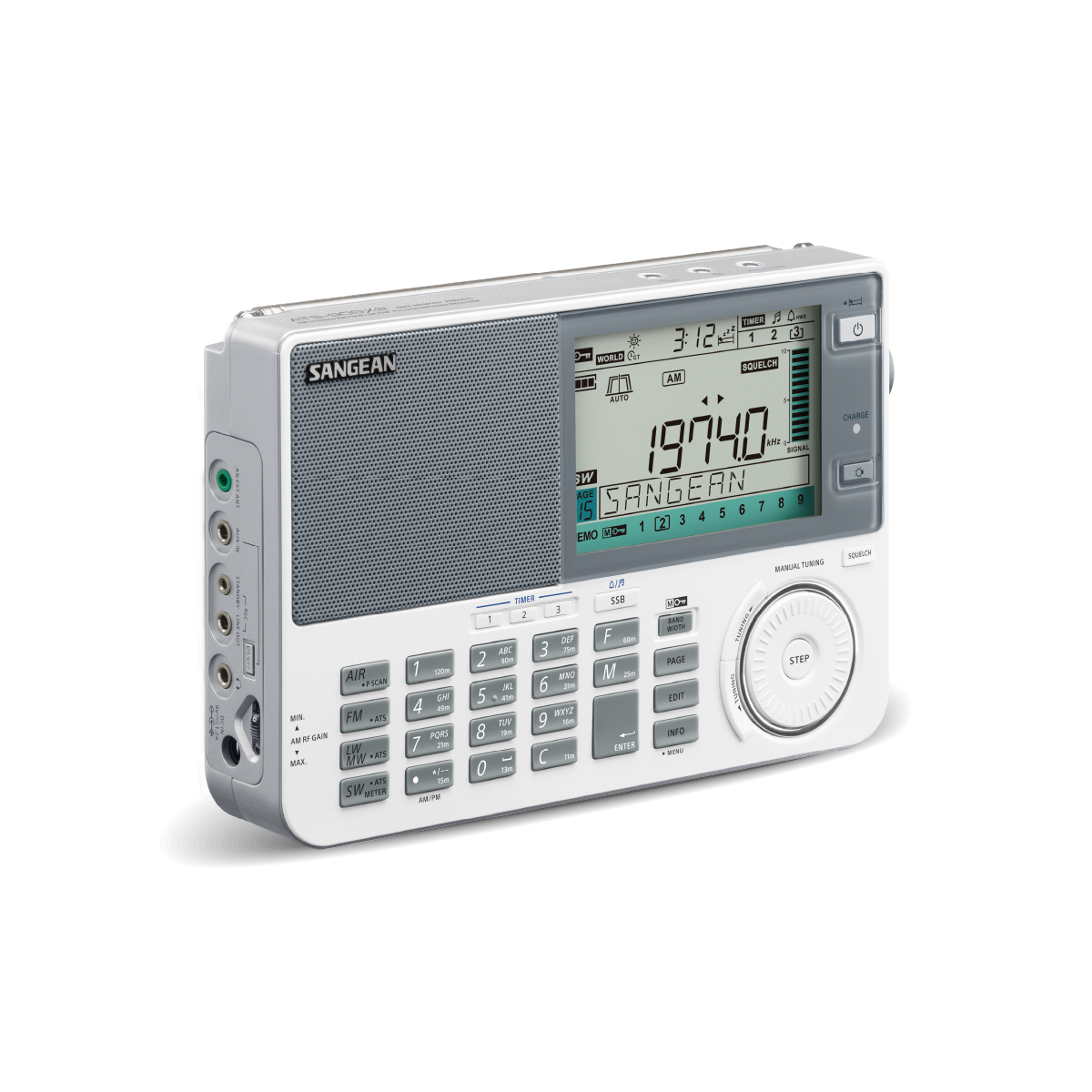Sangean - The Ultimate FM / SW / MW / LW / Air / Multi-Band Receiver
