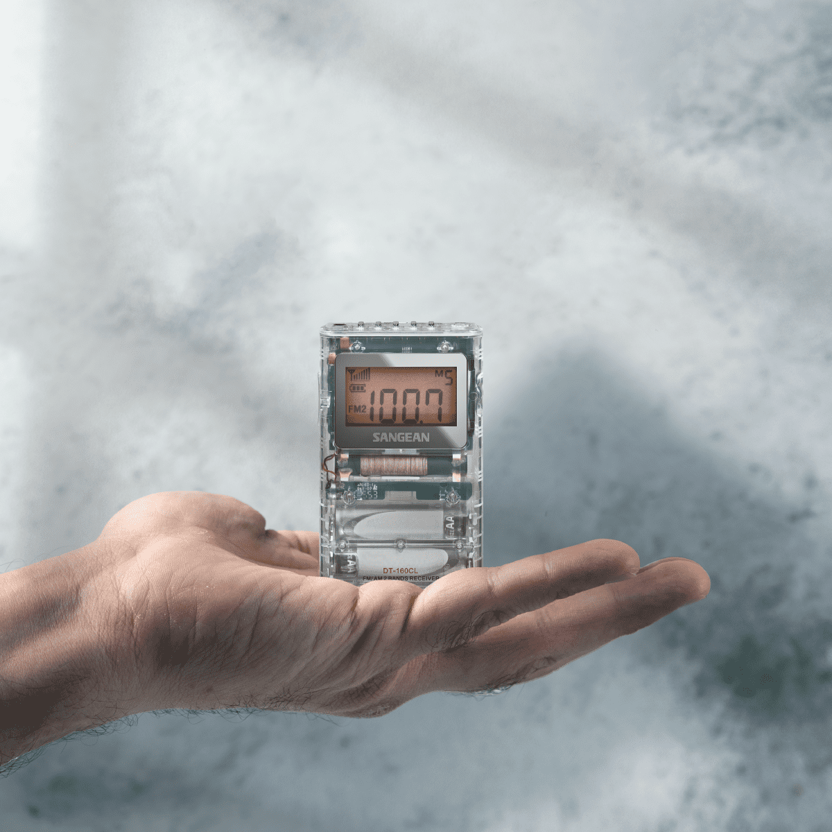 Sangean-FM-Stereo / AM Pocket Receiver - Clear