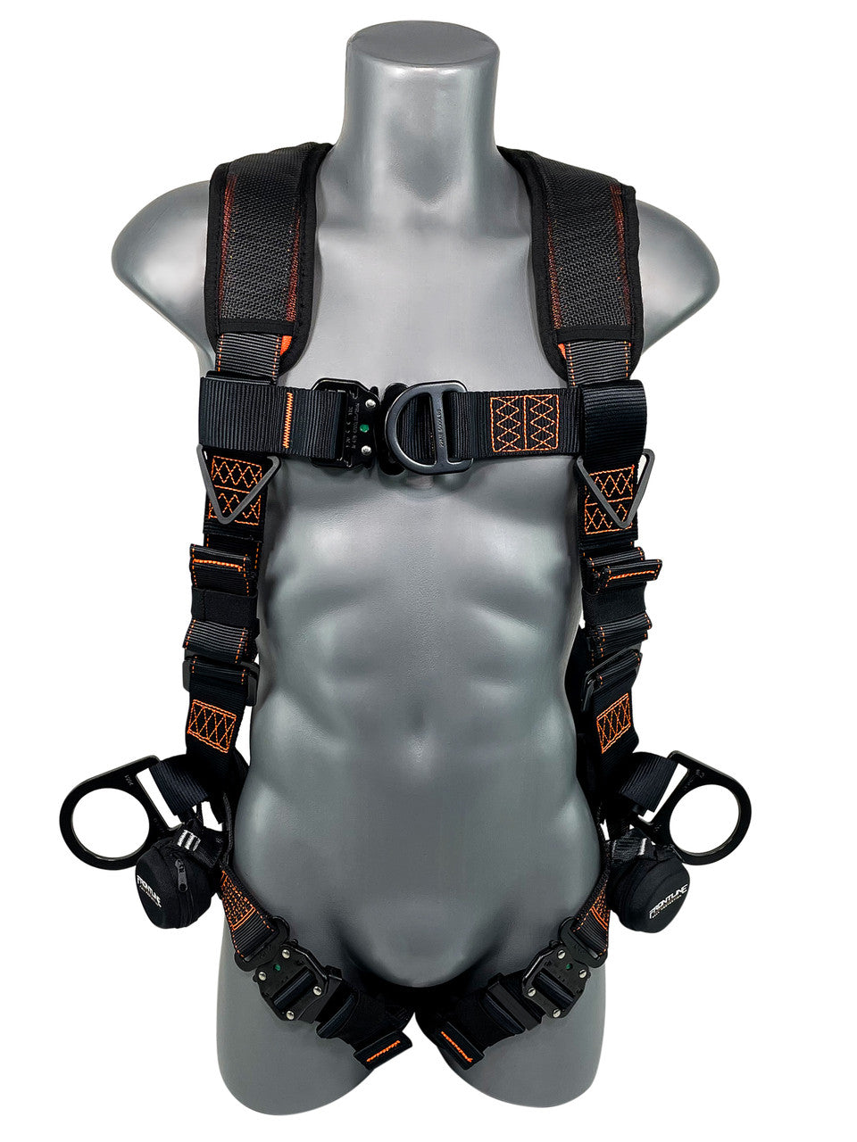 Frontline 105CFTB Combat Vest Style Harness with Front Side D-Rings and Suspension Trauma Straps