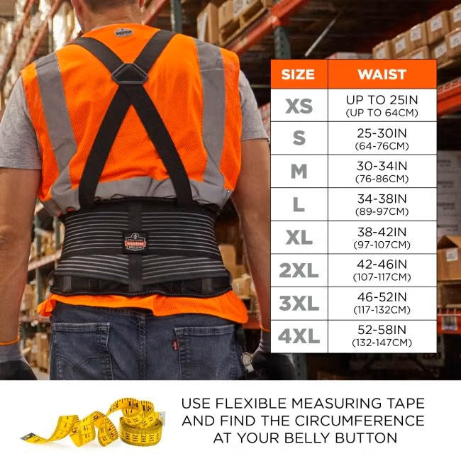 Ergodyne - ProFlex 1675 Back Support Brace with Cooling/Warming Pack
