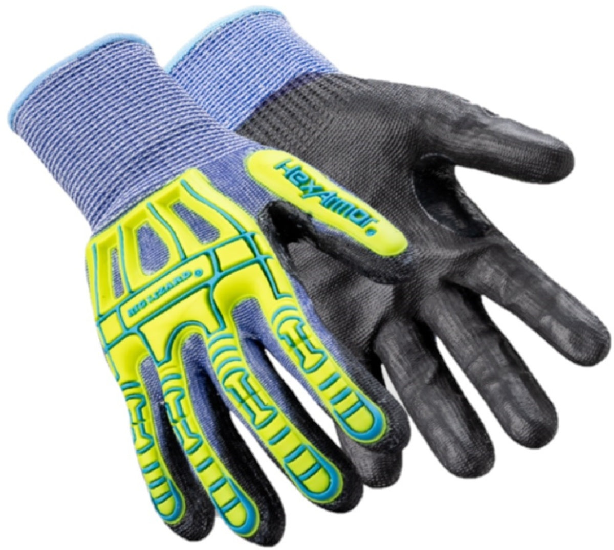 HexArmor® Helix 13 Gauge High Performance Polyethylene And Polyurethane Cut Resistant Gloves With Polyurethane Coated Palm And Fingertips