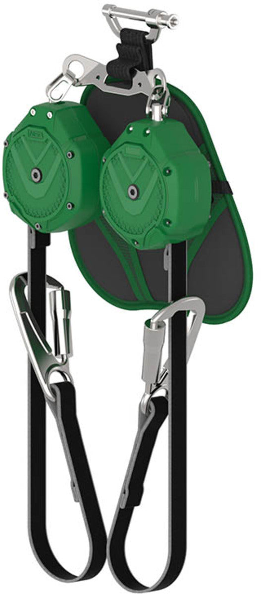 MSA V-SHOCK® EDGE 6' HMPE/Para Aramid Blend Leading Edge Self Retracting Lanyard