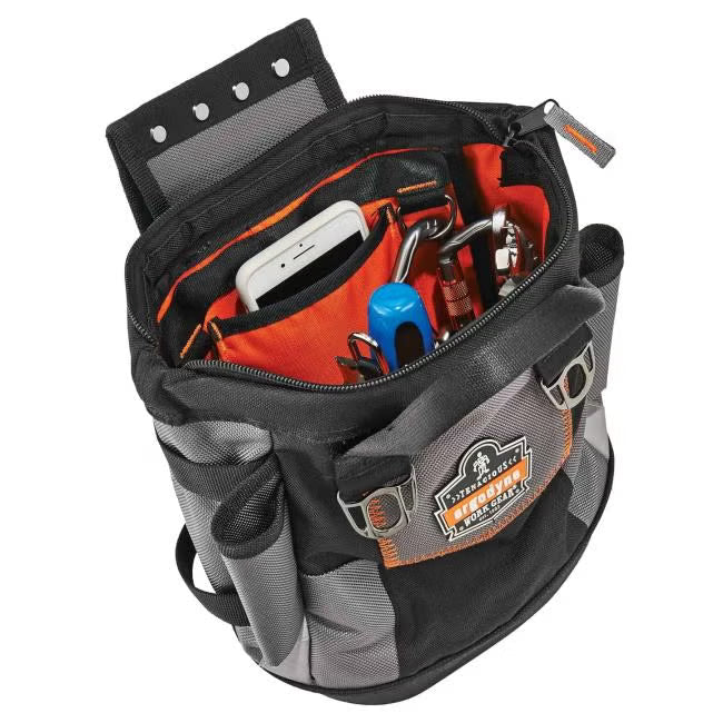 Ergodyne - Arsenal 5517 Topped Tool Pouch with Snap-Hinge Zipper Closure