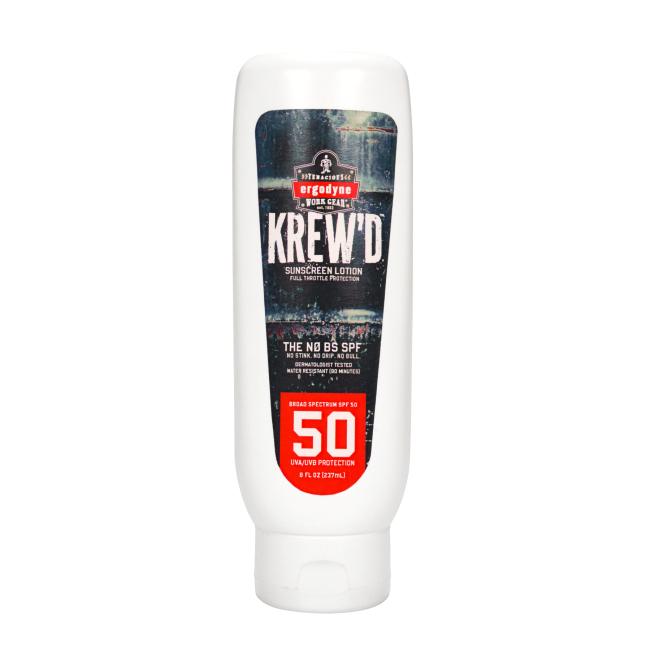 KREWD 6351 SPF 50 Sunscreen Lotion - 8oz-eSafety Supplies, Inc