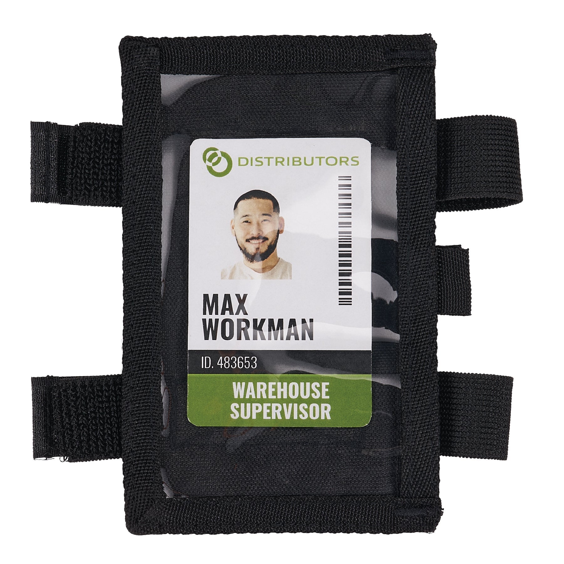 Ergodyne - Squids 3390 Dual Band Arm ID/Badge Holder - Hook & Loop