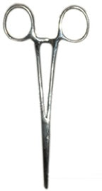 Acme-United Corporation 5.375" X 0.2" X 2.75" Silver Stainless Steel Forceps