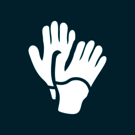 IMPACTO® Yellow, Black And Blue Synthetic Suede/PVC Nitrile/Silicone/Polyester/TPR/Neoprene Full Finger Mechanics Gloves With Slip-On Cuff