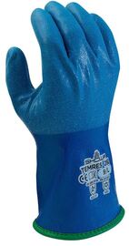 SHOWA® Blue TEMRES® Polyurethane Insulated/Acrylic Lined Cold Weather Gloves