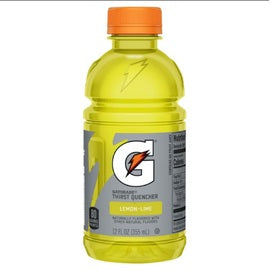 Gatorade® 12 Ounce Lemon Lime Flavor Ready To Drink Bottle Electrolyte Drink