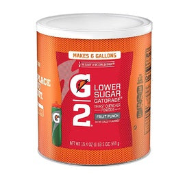Gatorade® 19.4 Ounce Flavor G2™ Powder Concentrate Package Low Sugar Electrolyte Drink - Sold by the Case