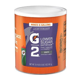 Gatorade® 19.4 Ounce Flavor G2™ Powder Concentrate Package Low Sugar Electrolyte Drink - Sold by the Case