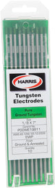 Harris® 1/8" X 7" Pure Tungsten Electrode Ground (10 Per Package)