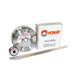 1/16" ER5356 Hobart® MaxalMig® 5356 Aluminum MIG Wire 16 lb 12" Wire Basket
