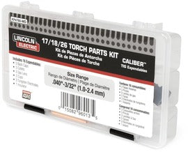 Lincoln Electric® Expendables Kit For Caliber® 17/18/26 Series Torchs