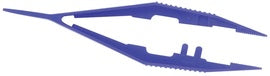 Acme-United Corporation 9.375" X 5.875" X 0.375" Blue Plastic Tweezers