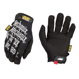 Mechanix Wear® Women's Black The Original® Women's Synthetic Leather And TrekDry® Full Finger Mechanics Gloves With Hook And Loop Cuff