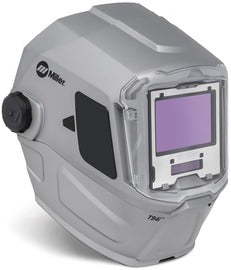 Miller T94i Silver Welding Helmet Variable Shades 2.5, 5-8, 8-13 Auto Darkening Lens ClearLight 4x
