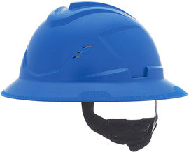MSA V-Gard® C1™ HDPE Full Brim Hard Hat With 4 Point Ratchet Suspension