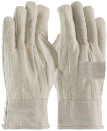 Protective Industrial Products Natural Large Cotton General Purpose Gloves With Band Top Cuff