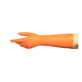 Ansell Orange Acitek 49-252 Natural Rubber Latex Chemical Resistant Gloves