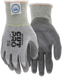 MCR Safety Cut Pro® 13 Gauge Dyneema® Cut Resistant Gloves With Polyurethane Coated Palm