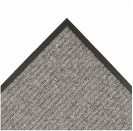 Superior Manufacturing 3' X 5' Gray Needle Punched Yarn Notrax® Anti Fatigue Floor Mat