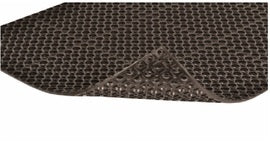 Superior Manufacturing 3' X 10' Black Natural rubber Challenger™ Anti Fatigue Floor Mat