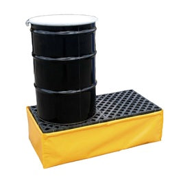 UltraTech 24" X 48" X 14" Flexible Models Ultra-Spill Pallets P2 Yellow Polyethylene With Drain
