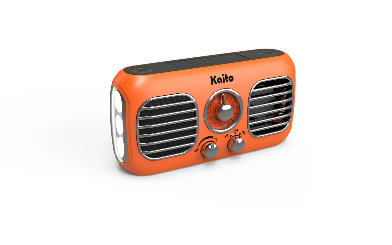 Kaito KA777 AM FM NOAA Weather Emergency Radio with Fan and Flashlight