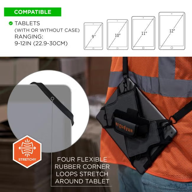 Squids 5549 Tablet Holder with Detachable Shoulder Strap