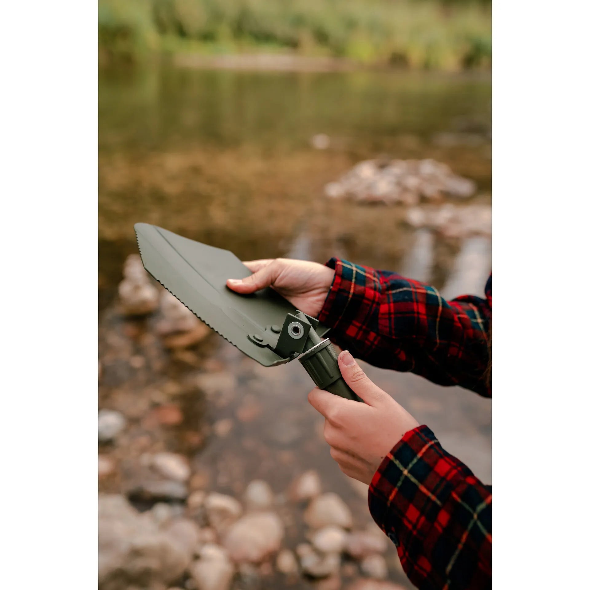 Stansport Folding Shovel - O.D.