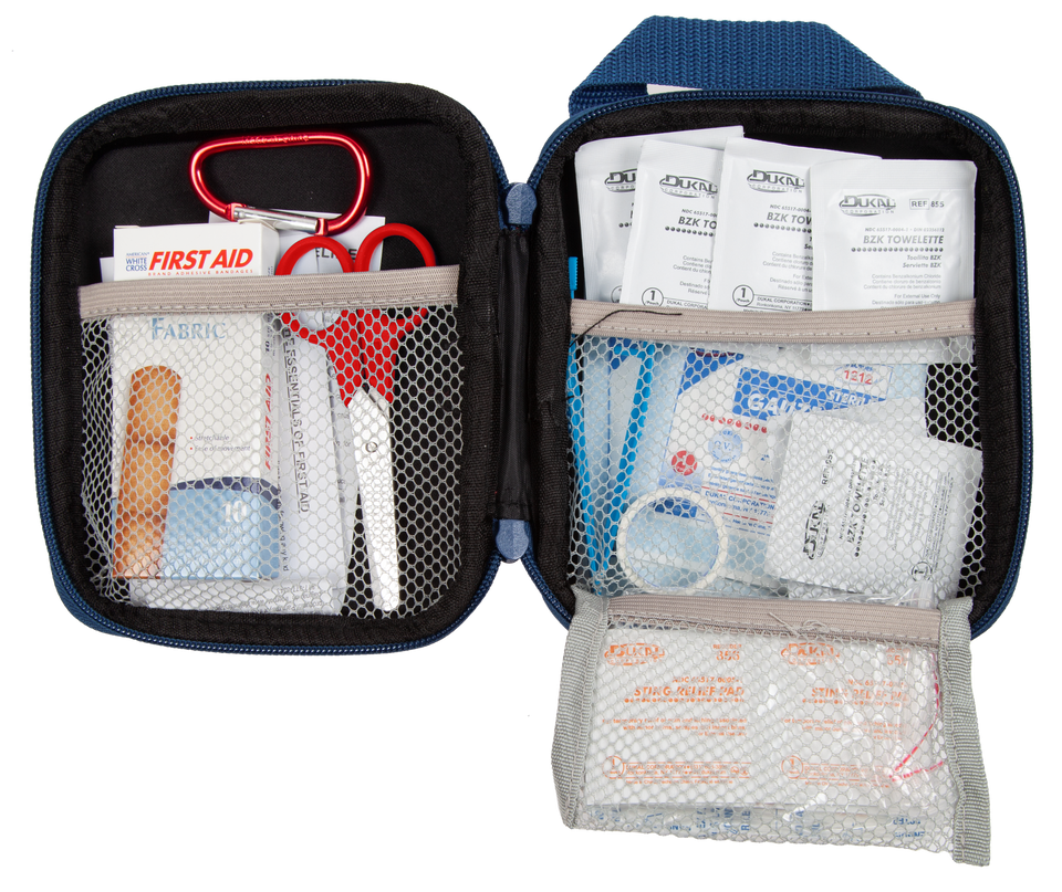 Medium Hard-Shell Foam First Aid Kit - 53 Piece