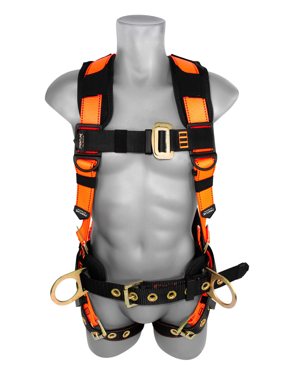 Frontline 50CTB Combat Construction Style Full Body Harness with Tongue Buckle Belt & Legs
