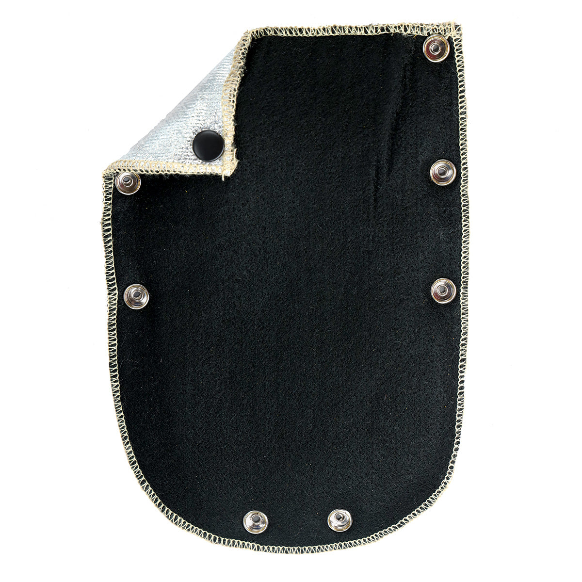 Black Stallion - Aluminized Fiberglass & Carbon Felt Heat Shield (for 580 Stick Glove)