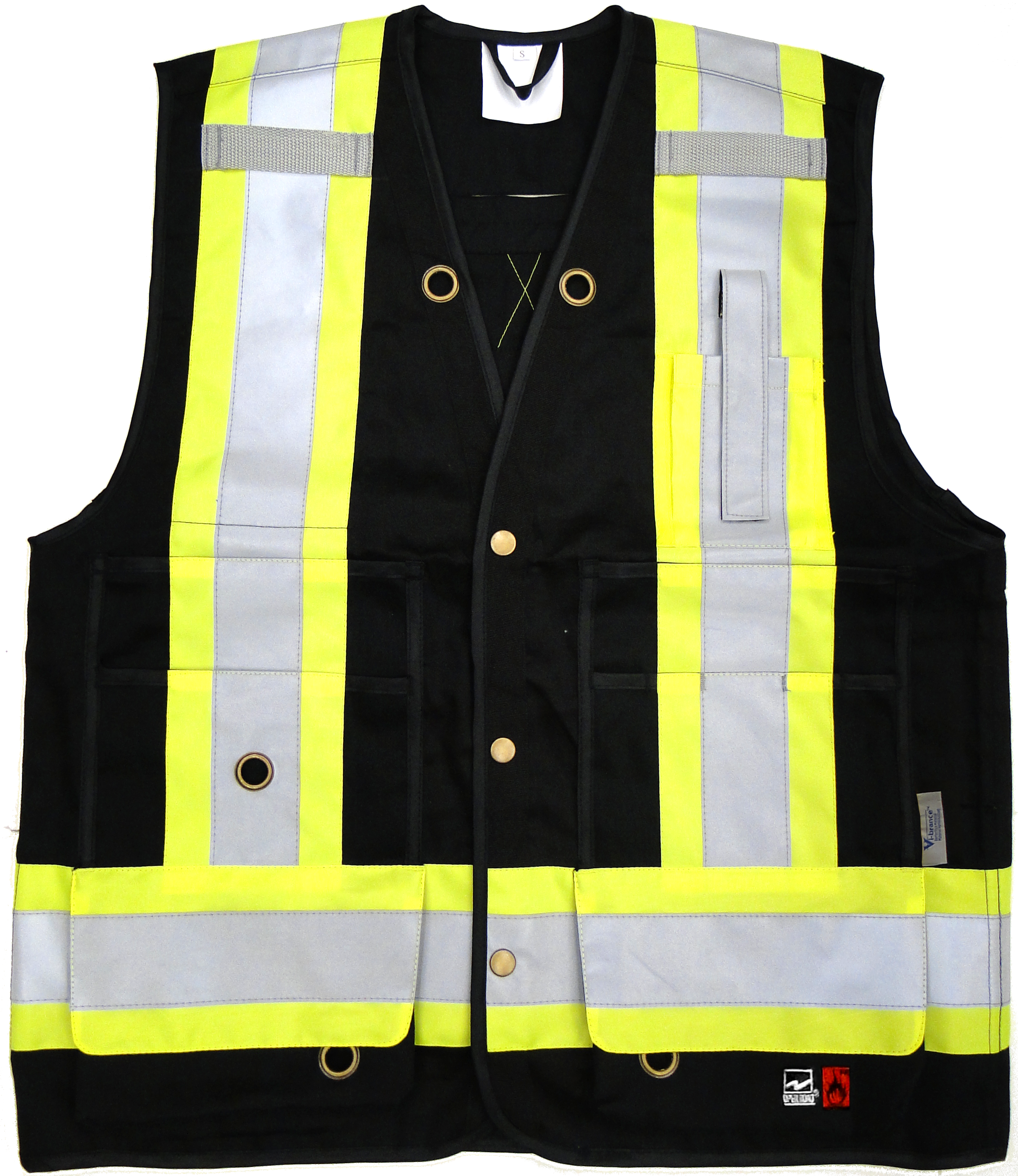 Viking Open Road Fr Surveyor Vest Black Viking Open Road Fr Surveyor Vest Black