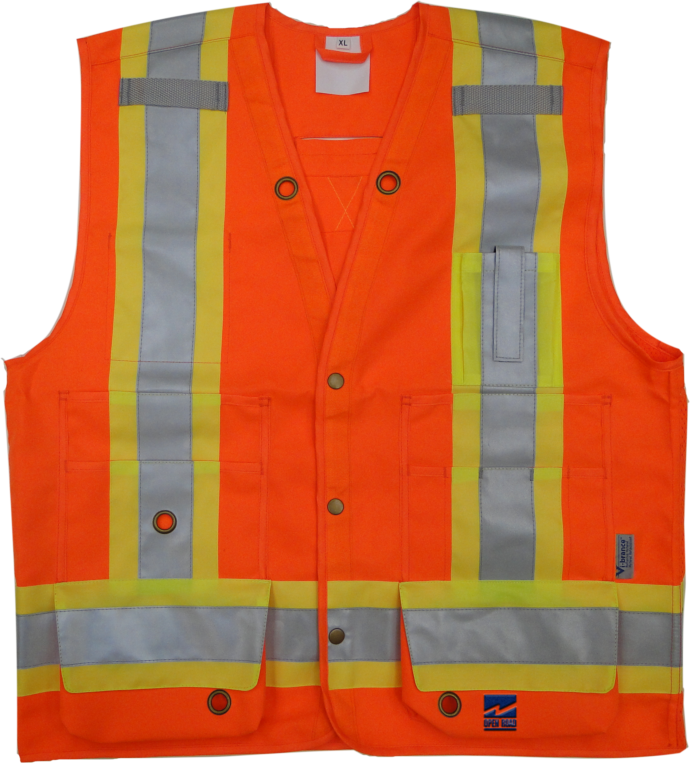 Viking Open Road Surveyor Safety Vest Orange