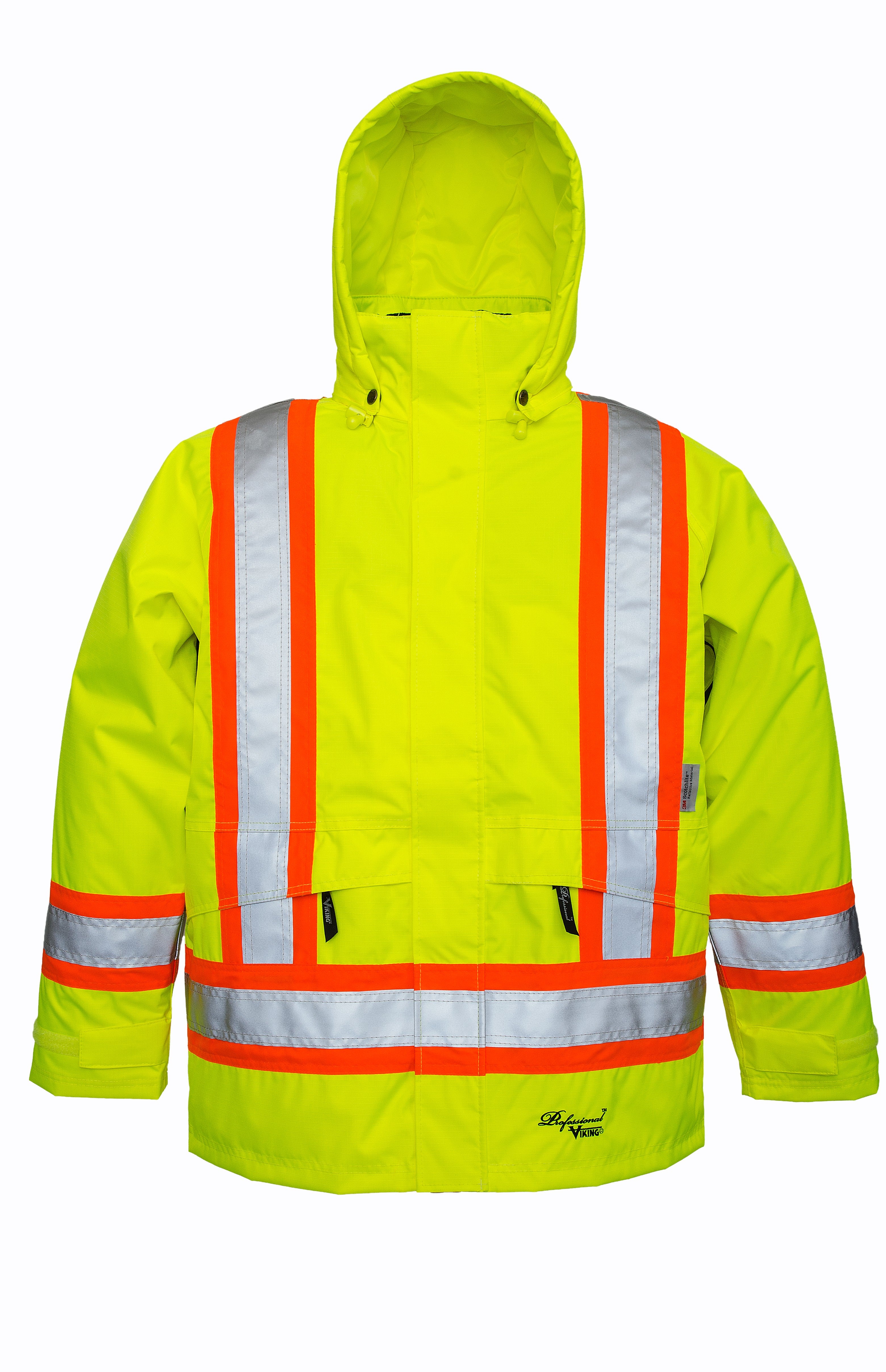 Viking Arctic 300D 3-In-1 Green Safety Jkt W/ 408Bk Liner