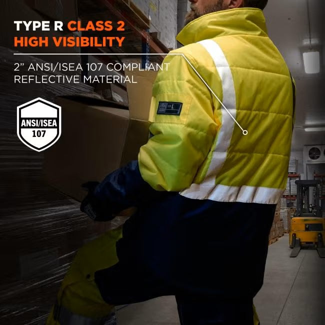 Ergodyne - N-Ferno 6478 Hi-Vis Freezer Jacket - Type R Class 2