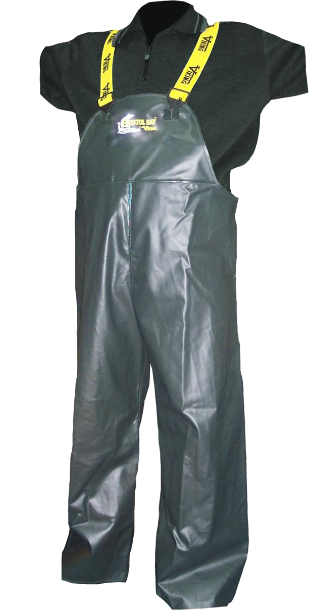 Viking Bristol Bay Heavy Duty Pvc Bib Pant Green