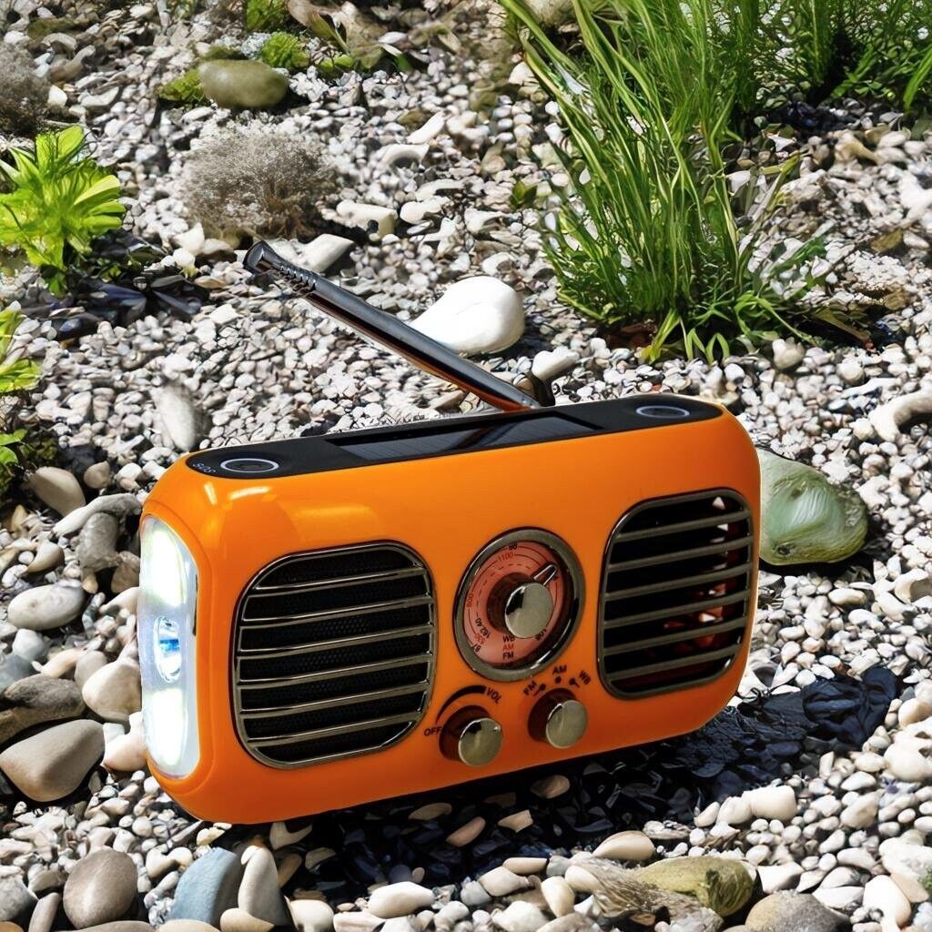 Kaito KA777 AM FM NOAA Weather Emergency Radio with Fan and Flashlight