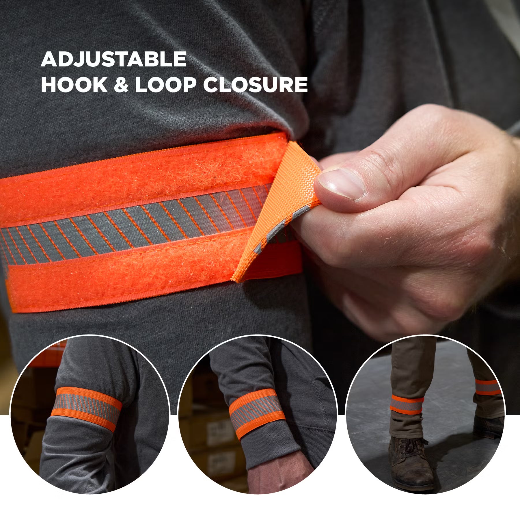 Ergodyne - GloWear 8100 Hi-Viz Arm/Leg Band with Hook & Loop