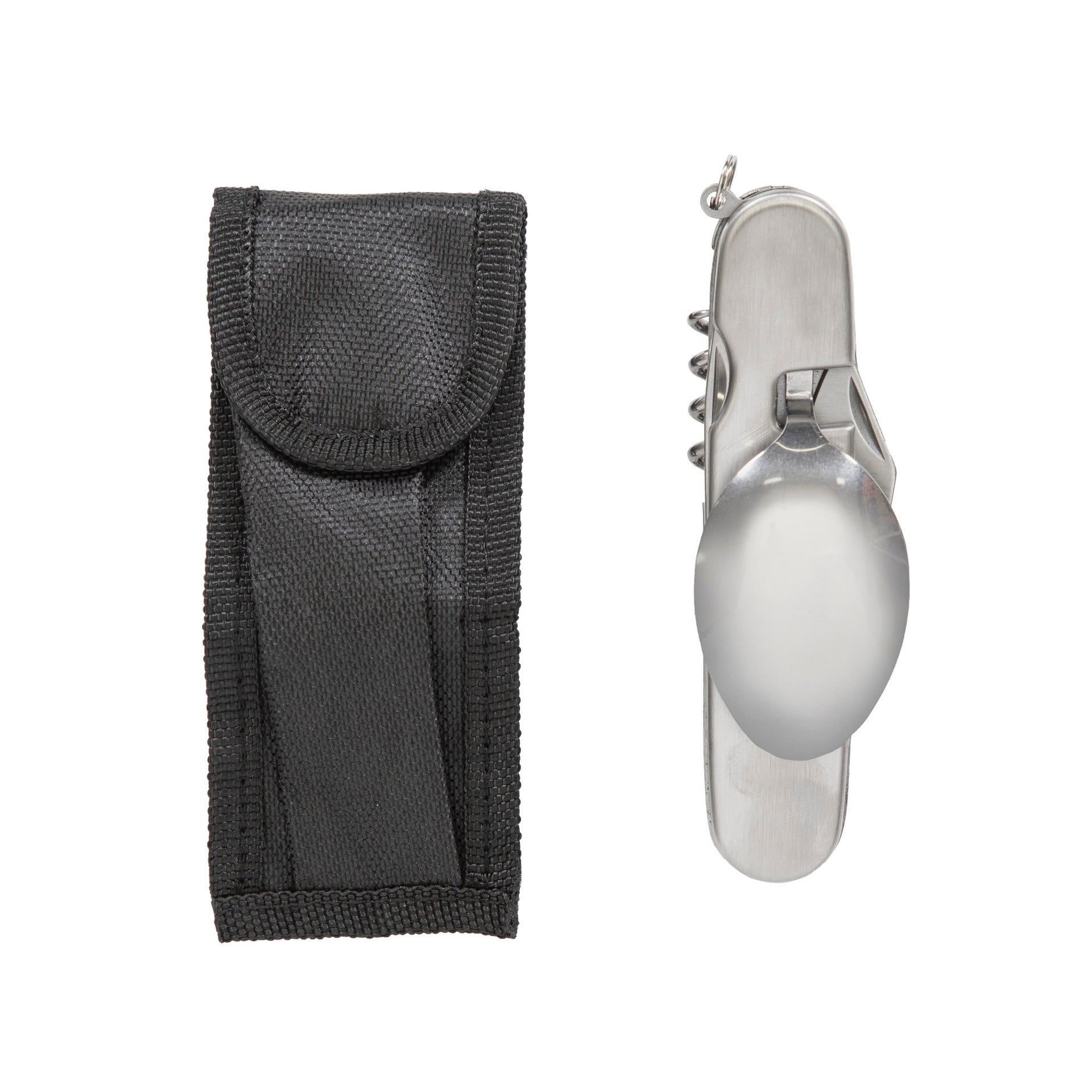 Stansport Folding Knife, Fork, Spoon Multi-Tool