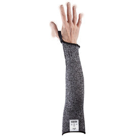 SHOWA® 16" Long Long Gray SHOWA® S237-16T 7 Gauge HPPE A3 ANSI Level Cut Resistant Sleeve