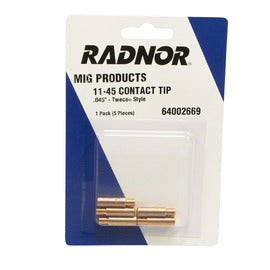 RADNOR™ Series Contact Tip For RADNOR™ 130 And Tweco® Mini MIG Guns