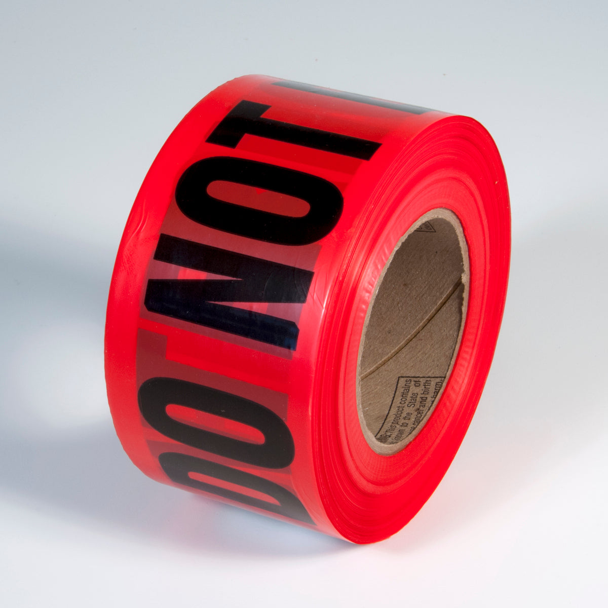 Radnor® 3" X 1000' Red 2 mil Barricade Tape "Danger Do Not Enter"