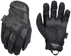 Mechanix Wear Size 9 Black M-Pact® Leather And TrekDry® Full Finger Anti-Vibration Gloves With Hook and Loop Cuff