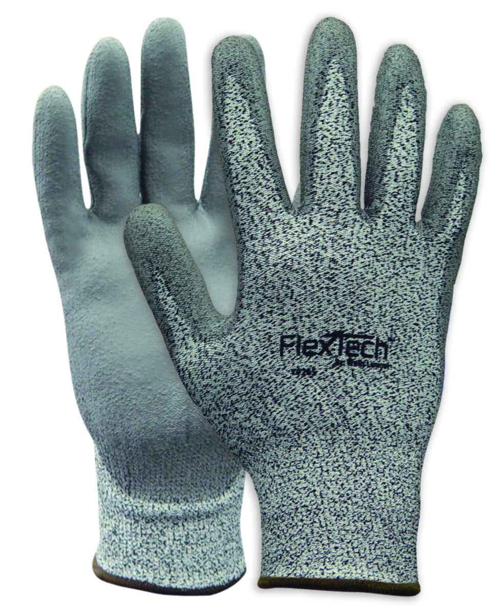 Wells Lamont FlexTech® 13 Gauge High Performance Polyethylene Cut Resistant Gloves With Polyurethane Coated Palm And Fingertips