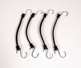 UltraTech 19" Ultra-Rubber Bungee Kit Black Rubber