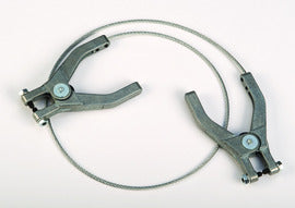 Justrite® 3' Silver Air Craft Cable Anti-Static Wire